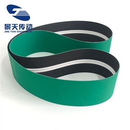 Žaliojo audinio konvejerio juosta